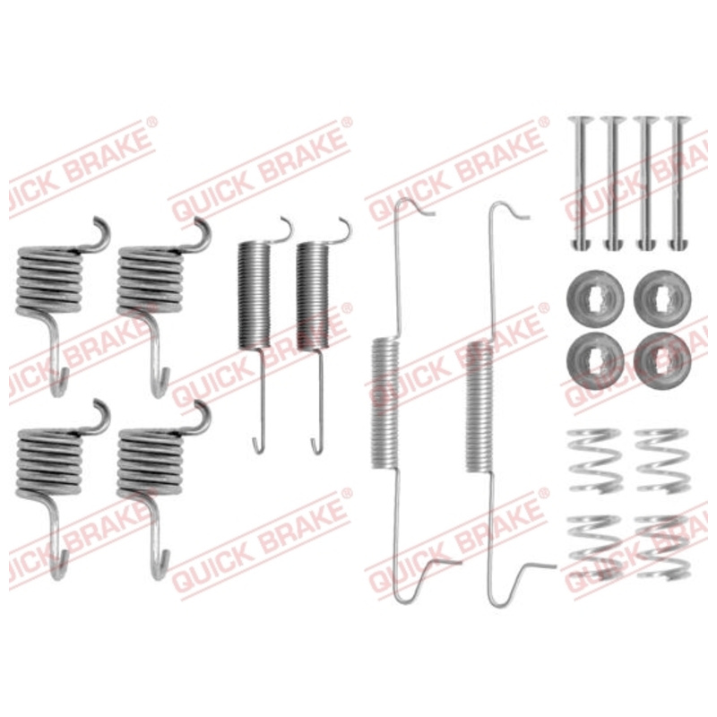 QUICK BRAKE Sada prísluženstva brzdovej čeľuste 105-0649