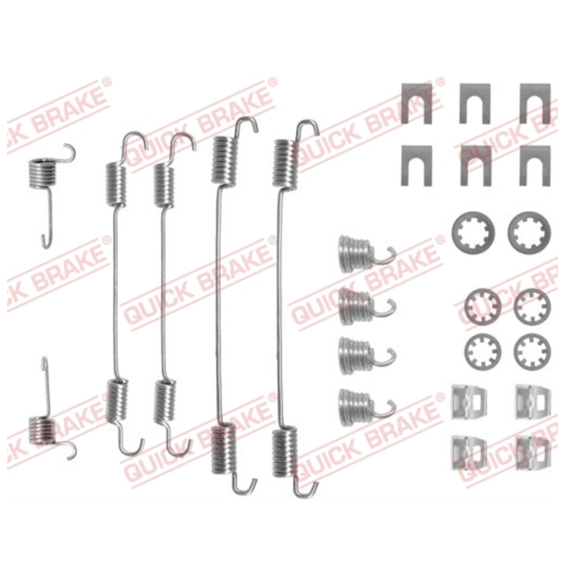 QUICK BRAKE Sada prísluženstva brzdovej čeľuste 105-0656