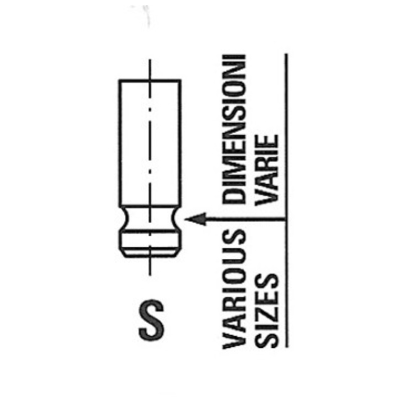 FRECCIA Sací ventil R6147/S