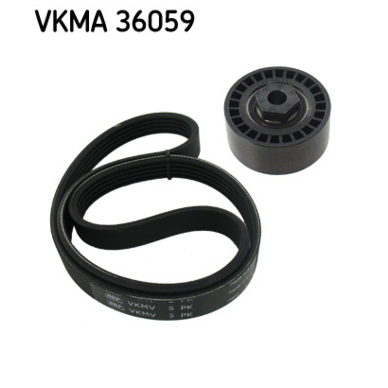 SKF Ozubený klinový remeň - Sada VKMA 36059