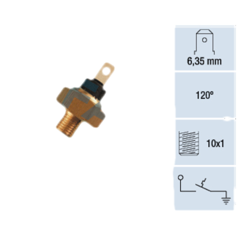FAE Teplotný spínač kontrolky teploty chladenia 35520
