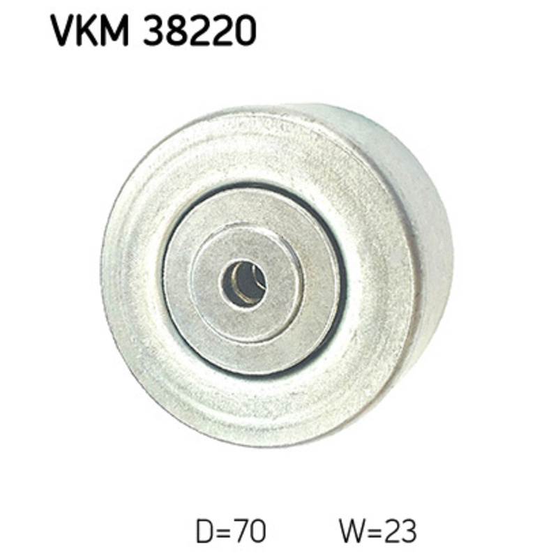 SKF Napínacia kladka rebrovaného klinového remeňa VKM38220