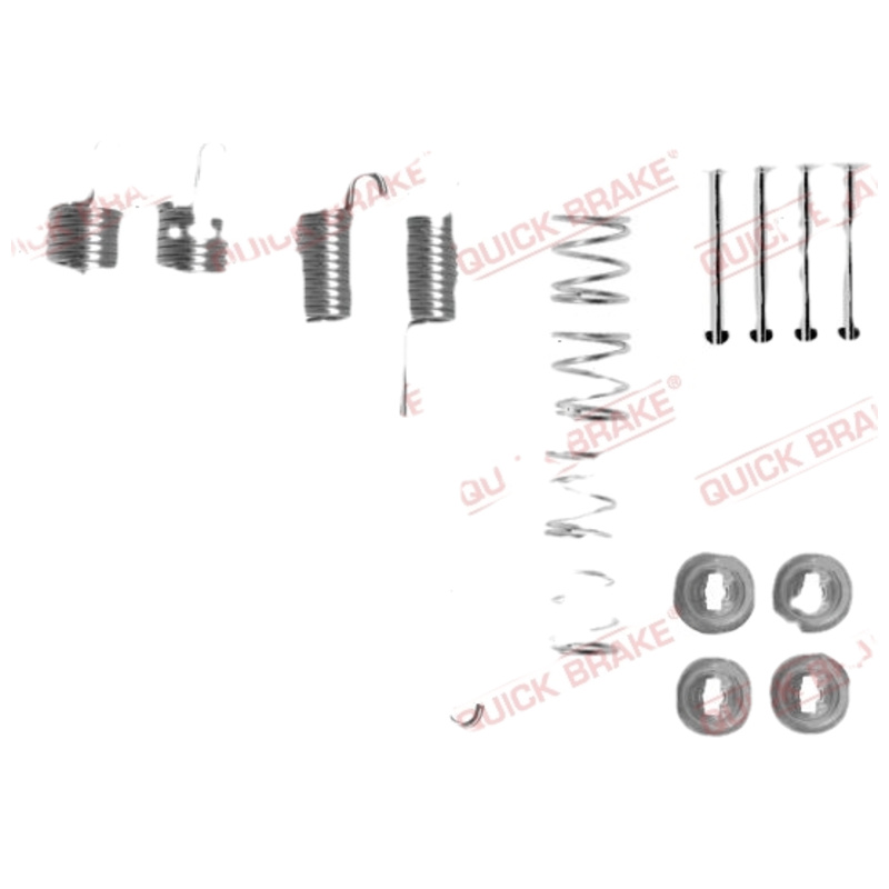 QUICK BRAKE Sada prísluženstva brzdovej čeľuste 1050828