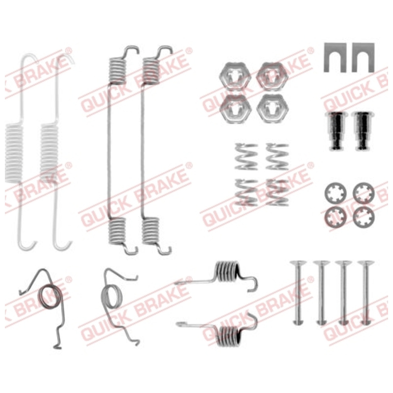 QUICK BRAKE Sada prísluženstva brzdovej čeľuste 105-0626