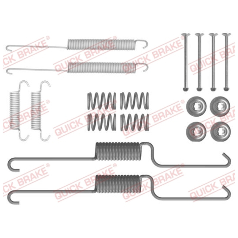 QUICK BRAKE Sada prísluženstva brzdovej čeľuste 105-0026X-02