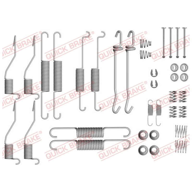 QUICK BRAKE Sada prísluženstva brzdovej čeľuste 105-0852
