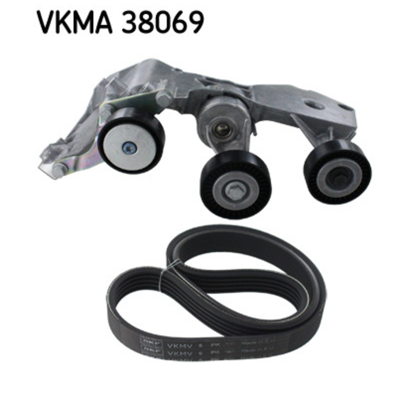 SKF Ozubený klinový remeň - Sada VKMA38069