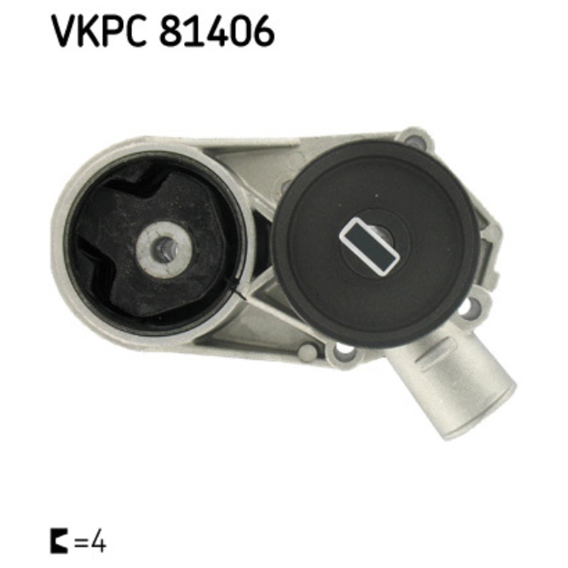 SKF Vodné čerpadlo, chladenie motora VKPC81406