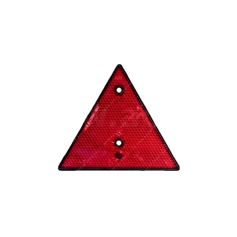 univerzální odrazka výstražný trojúhelník s plastovým držákem (uchycení 2 vruty) TRUCK