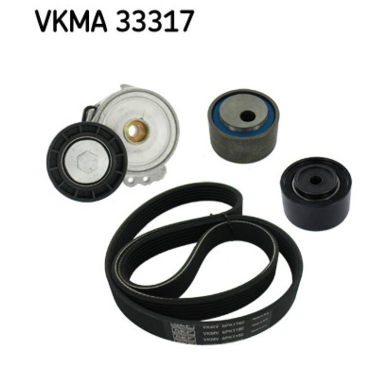 SKF Ozubený klinový remeň - Sada VKMA33317