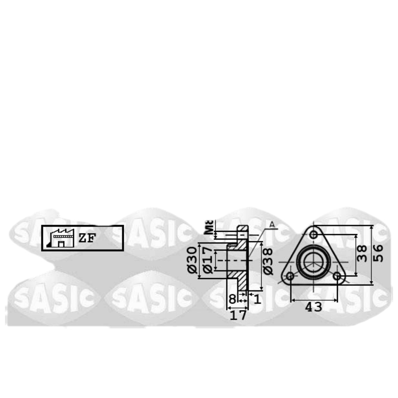 SASIC Hydraulické čerpadlo pre riadenie 7076058