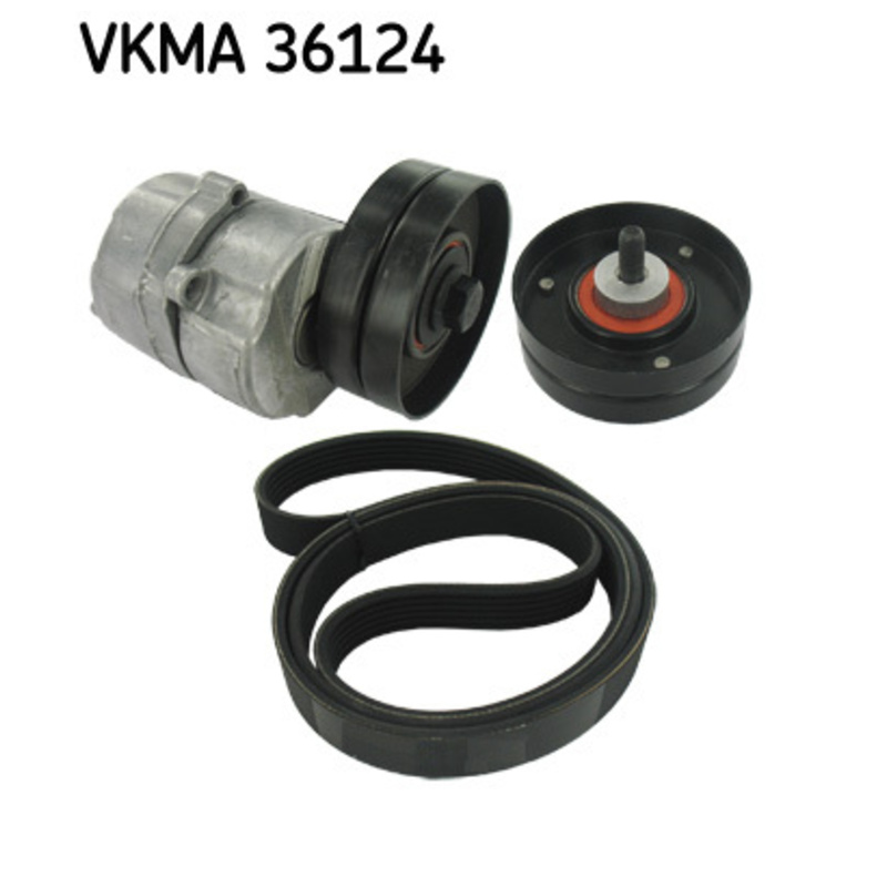 SKF Ozubený klinový remeň - Sada VKMA36124
