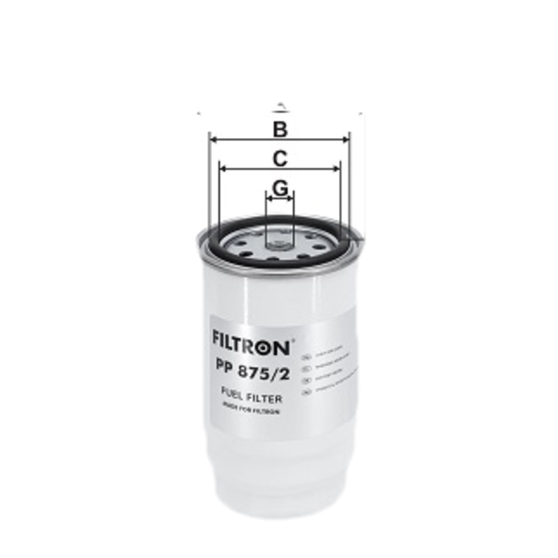 FILTRON Palivový filter PP 875/2