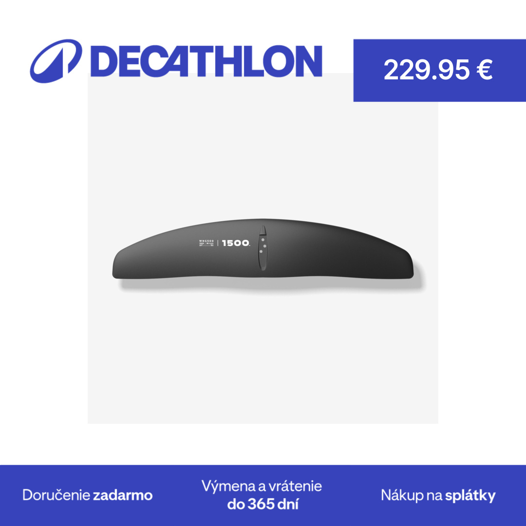 Predné krídlo na foil WNG500 1 500 cm²