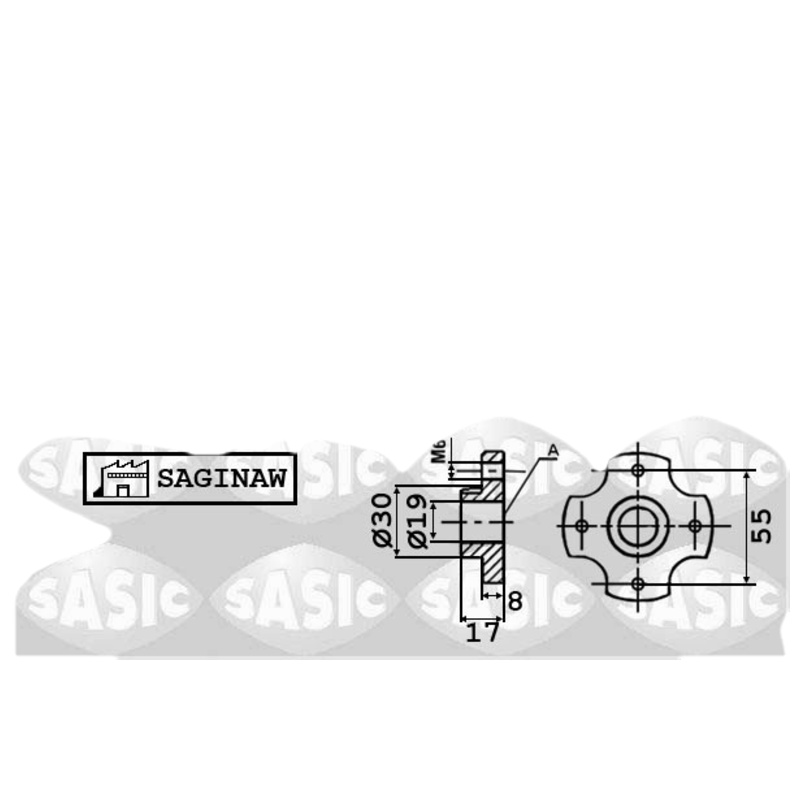 SASIC Hydraulické čerpadlo pre riadenie 7070033