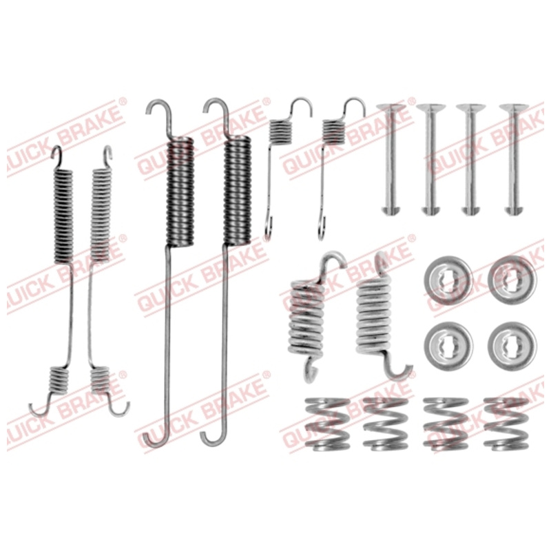 QUICK BRAKE Sada prísluženstva brzdovej čeľuste 105-0600
