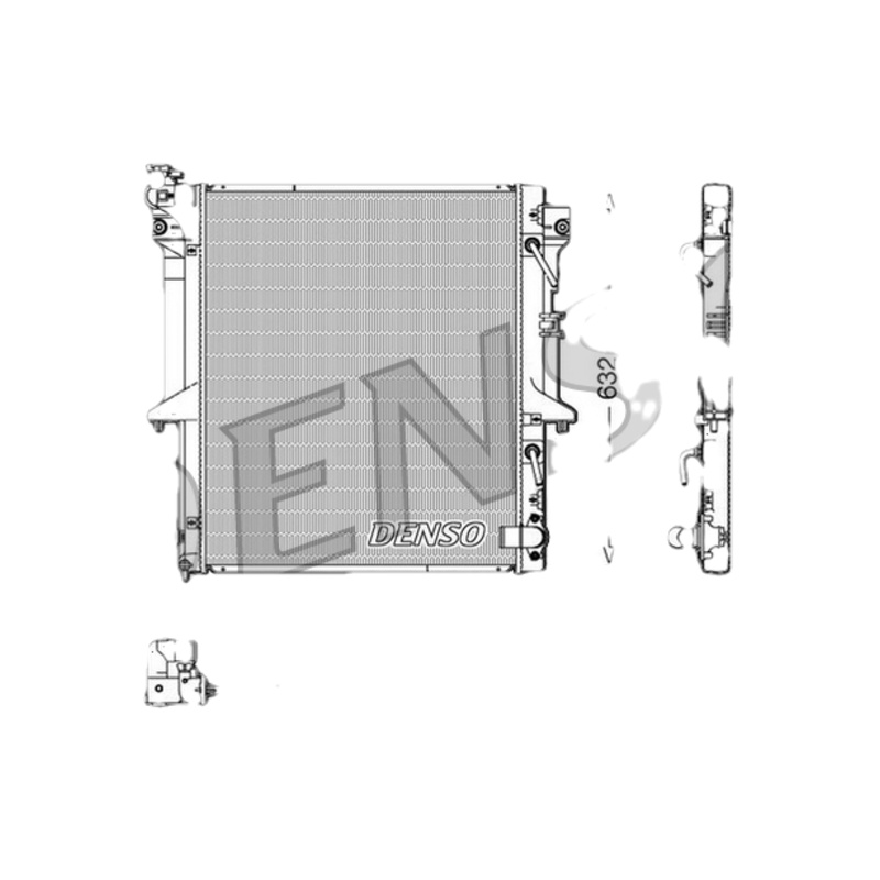 DENSO Chladič motora DRM45018