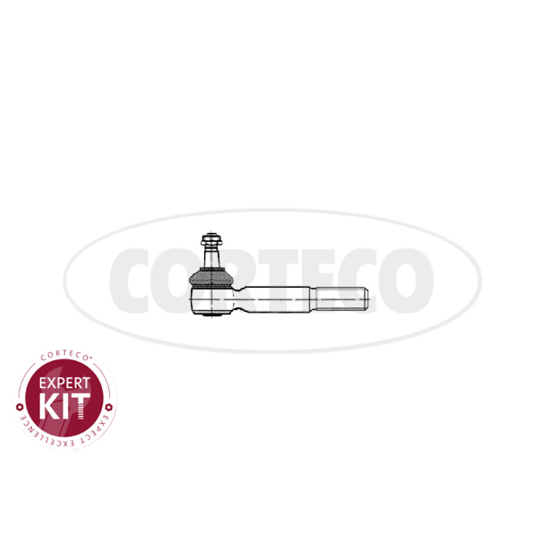 CORTECO Hlava/čap spojovacej tyče riadenia 49401250