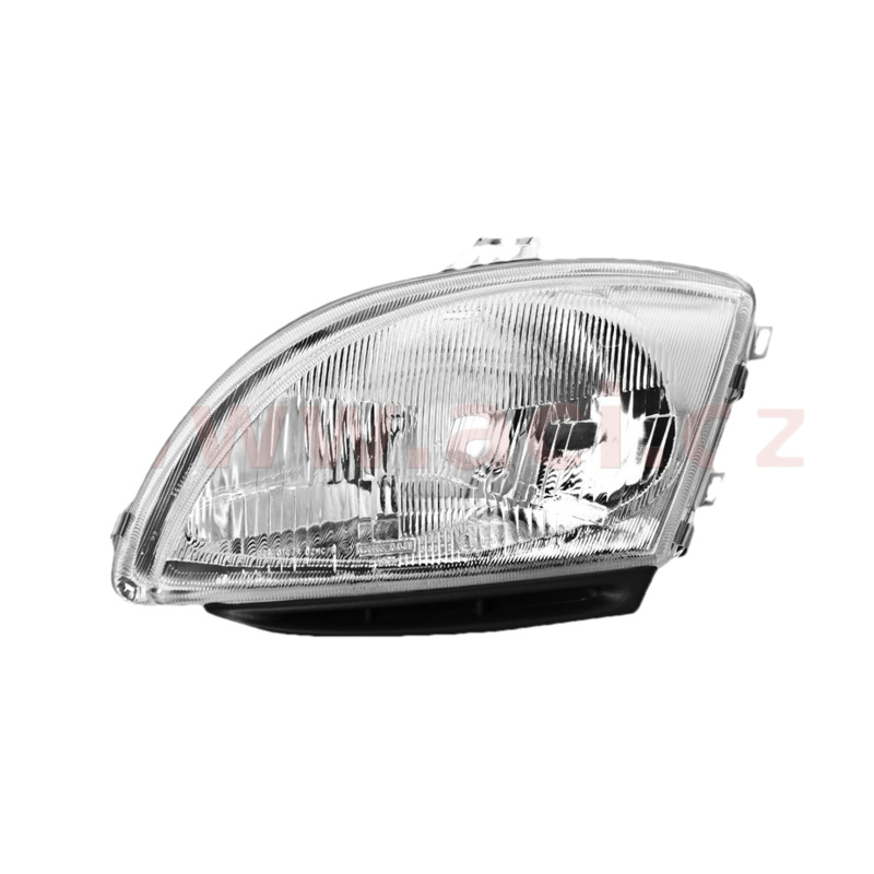 přední světlo H4 pro vozy s obsahem motoru 1100ccm (el. ovládané) L