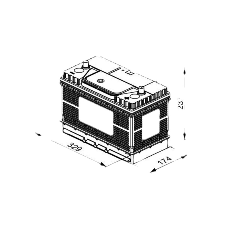 BOSCH Štartovacia batéria 0092T30520