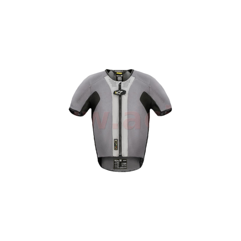 Airbagová vesta TECH-AIR®5 system (sivá/čierna, veľ. L)