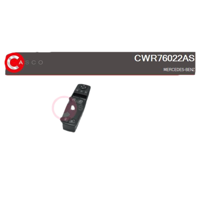 CASCO Spínač elektrického otvárania okien CWR76022AS