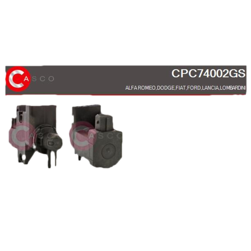 CASCO Menič tlaku, Riadenie výfukových plynov CPC74002GS