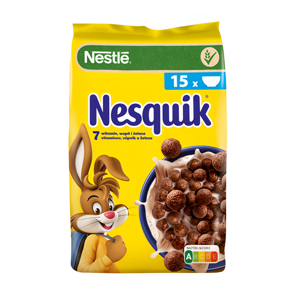 Nestlé Nesquik cereálie,Nestlé Nesquik cereálie