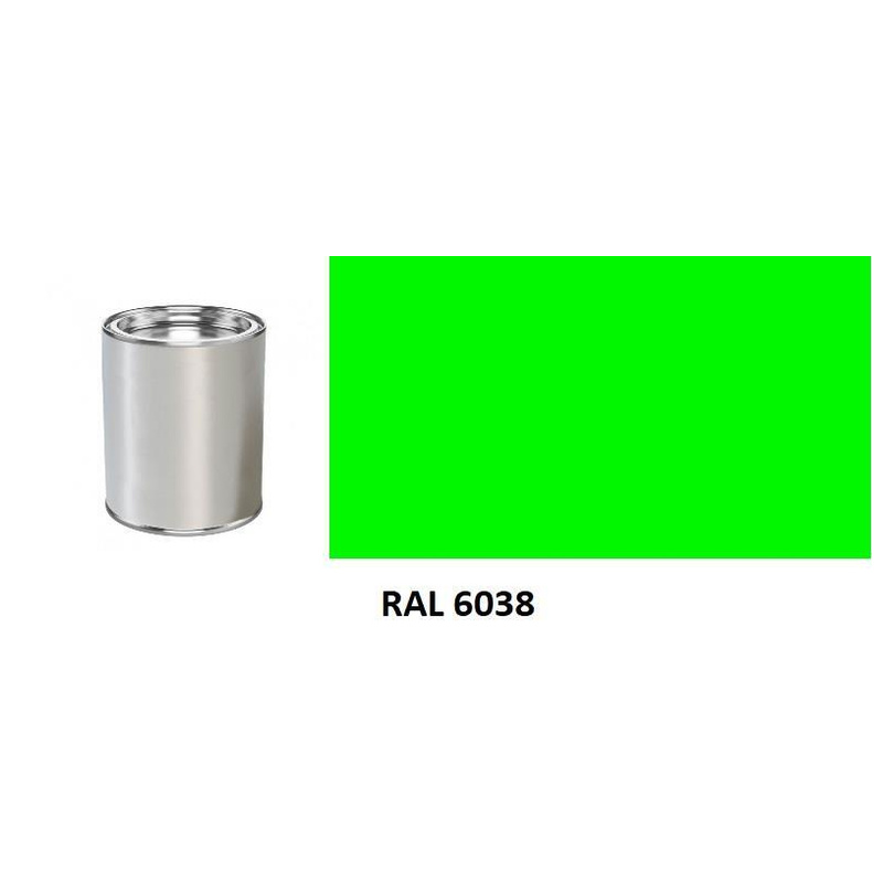 Fluorescenčná farba ral 6038 1l
