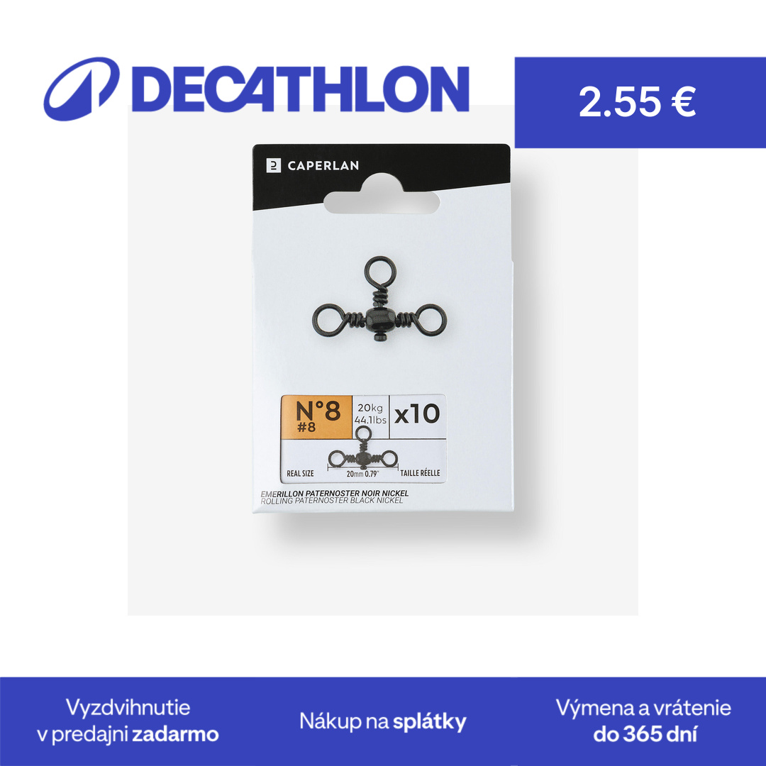 Obrtlík paternoster black nickel