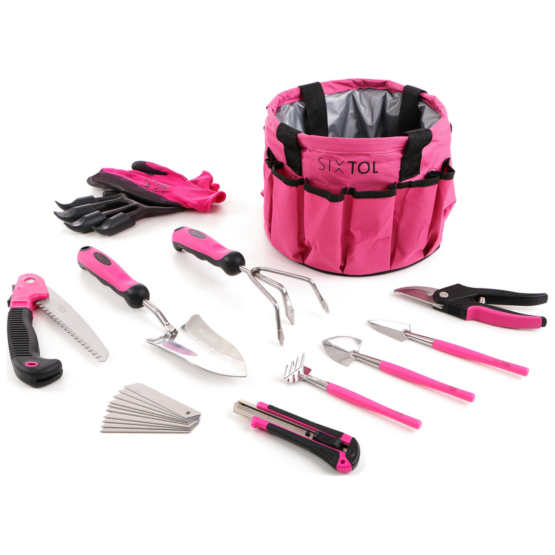 Sada zahradního nářadí GARDEN PINK 10