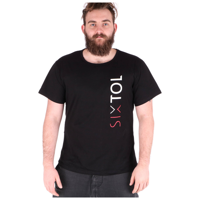 Tričko pánské T-SHIRT, černá, velikost XL, 100% bavlna