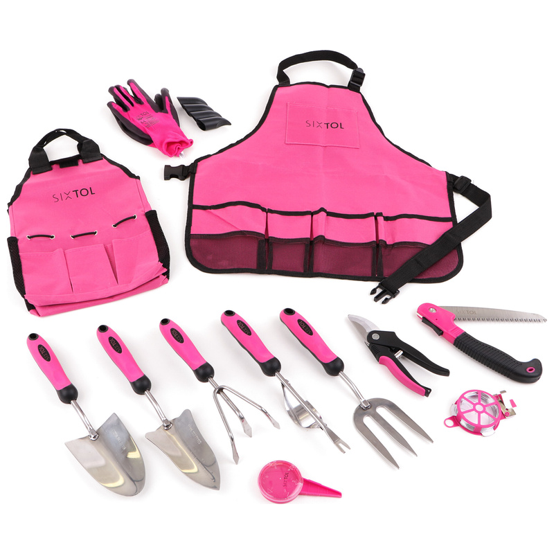 Sada zahradního nářadí GARDEN PINK 12