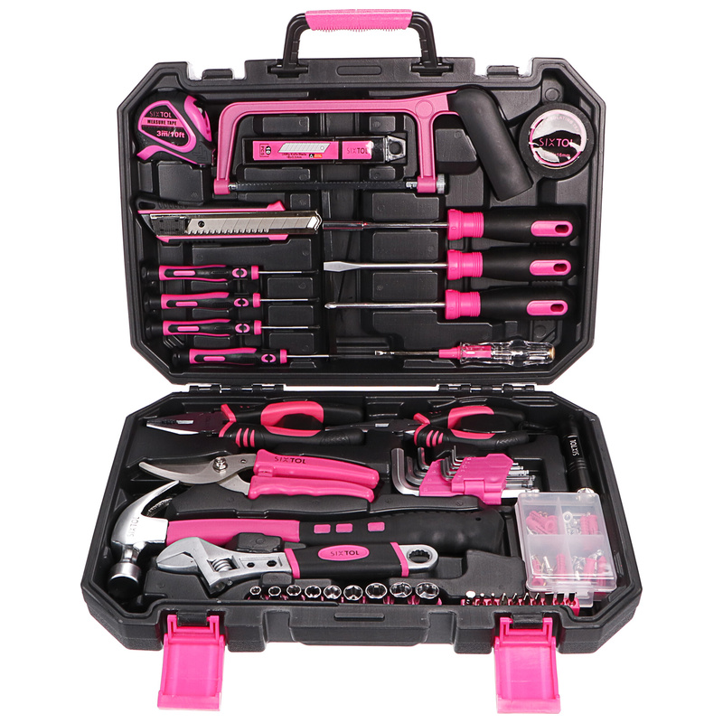 Sada nářadí HOME PINK 128