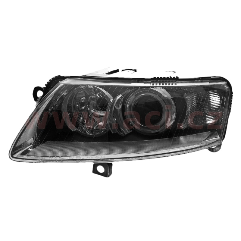 E-shop přední světlo BI-XENON D2S s funkcí pro denní svícení (bez řídící jednotky, s motorkem) (el. ovládané) L