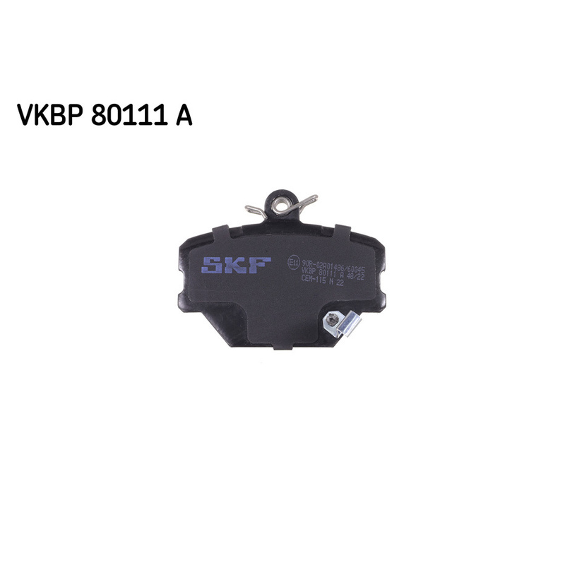 SKF Sada brzdových platničiek kotúčovej brzdy VKBP 80111 A
