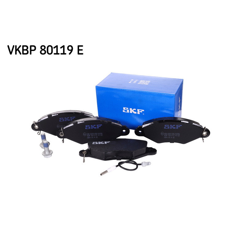 SKF Sada brzdových platničiek kotúčovej brzdy VKBP 80119 E