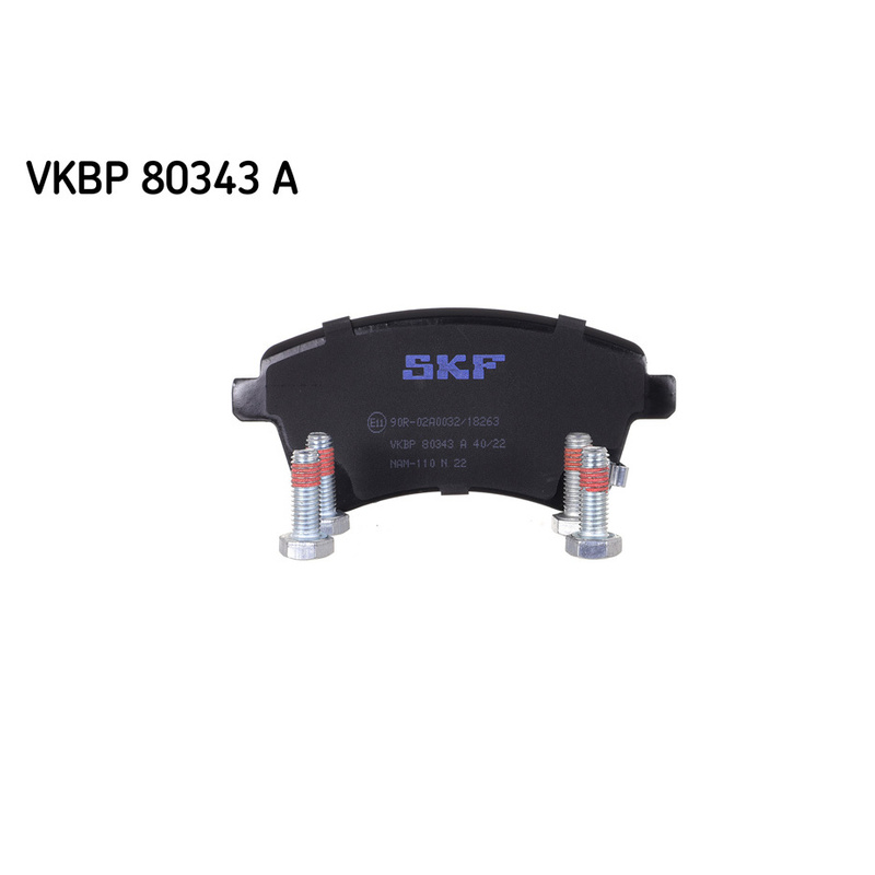 SKF Sada brzdových platničiek kotúčovej brzdy VKBP 80343 A