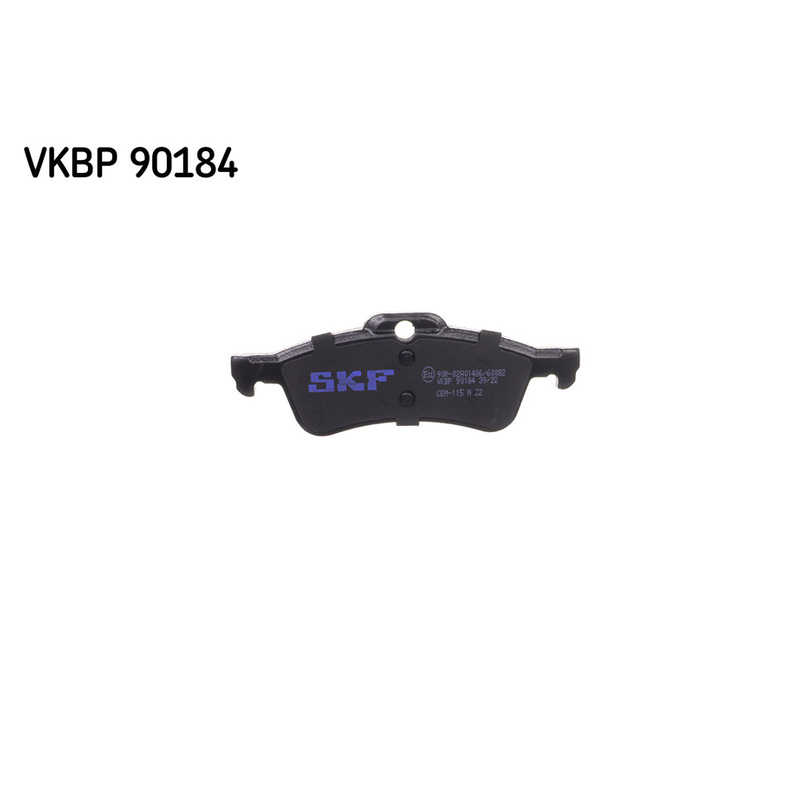 SKF Sada brzdových platničiek kotúčovej brzdy VKBP 90184