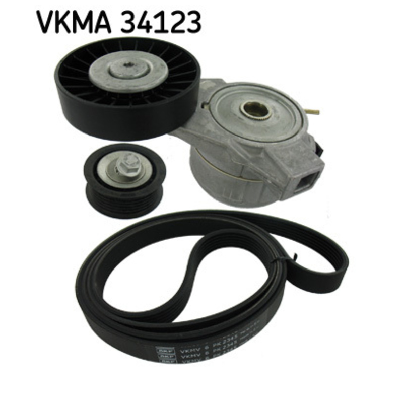SKF Ozubený klinový remeň - Sada VKMA34123