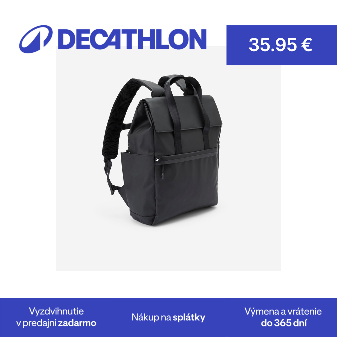 Ruksak s objemom 15 l a vreckom na počítač