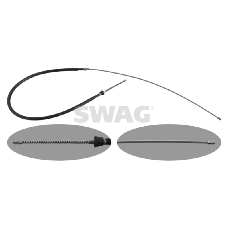 SWAG Ťažné lanko parkovacej brzdy 30948331