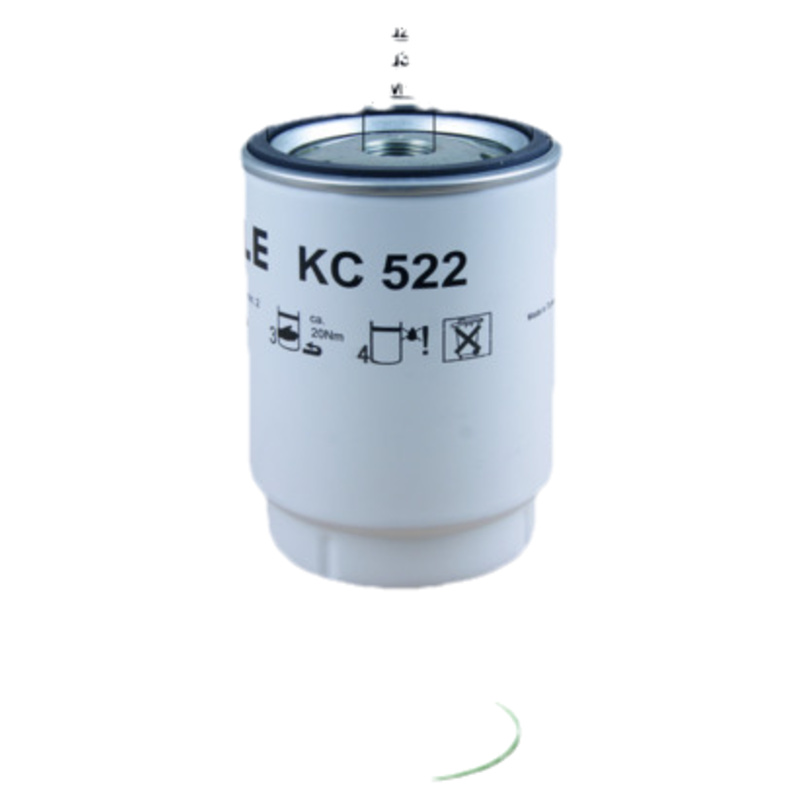 MAHLE ORIGINAL Palivový filter KC522D