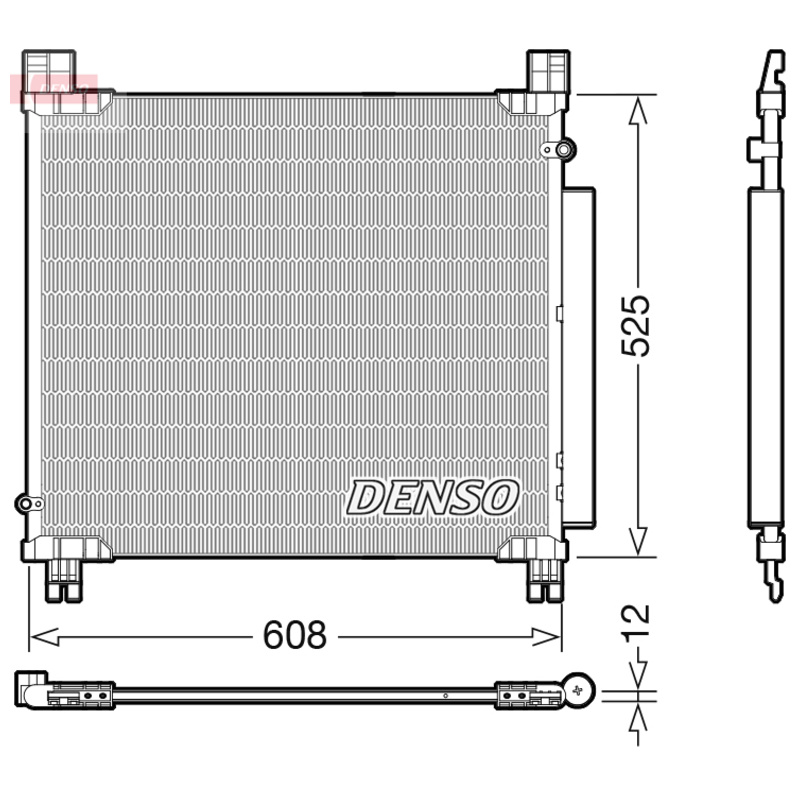DENSO Kondenzátor klimatizácie DCN50050