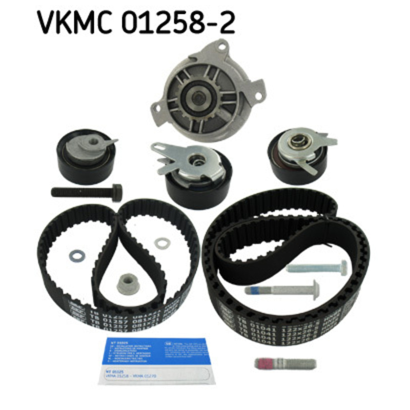 SKF Vodné čerpadlo + sada ozubeného remeňa VKMC012582