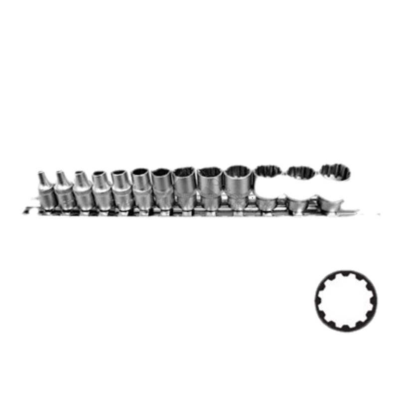 Univerzálne hlavice 1/4" vstup, 13 - dielna