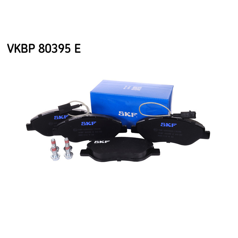 SKF Sada brzdových platničiek kotúčovej brzdy VKBP 80395 E