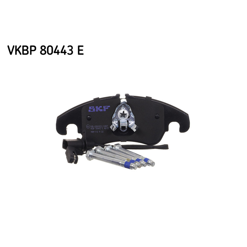 SKF Sada brzdových platničiek kotúčovej brzdy VKBP 80443 E
