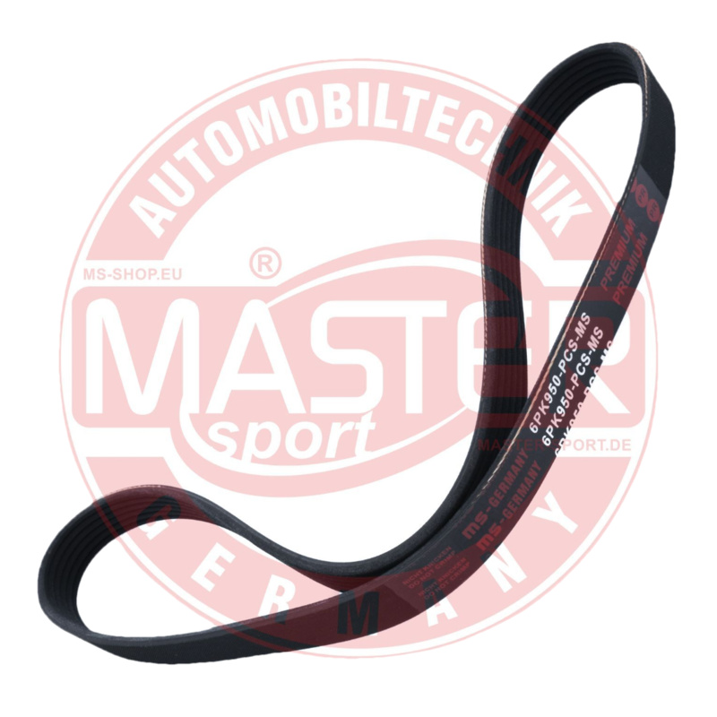MASTER-SPORT Ozubený klinový remeň 6PK950-PCS-MS