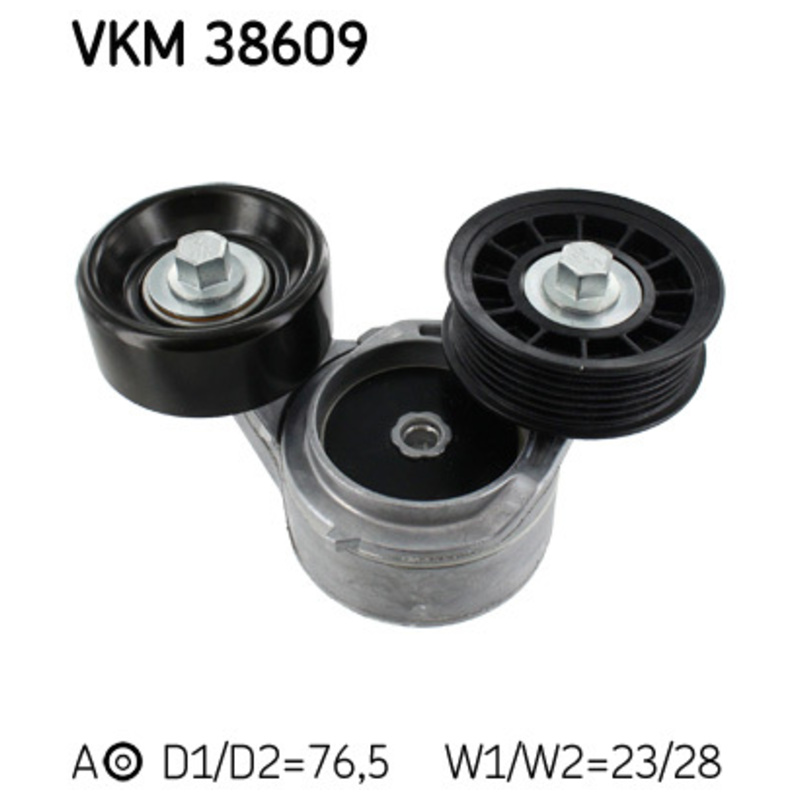 SKF Napinák rebrovaného klinového remeňa VKM38609